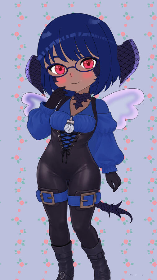 Detailed Chibi Au Ra